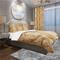 Designart 'Damask pattern' Mid-Century Modern Bedding Set - Duvet Cover & Shams